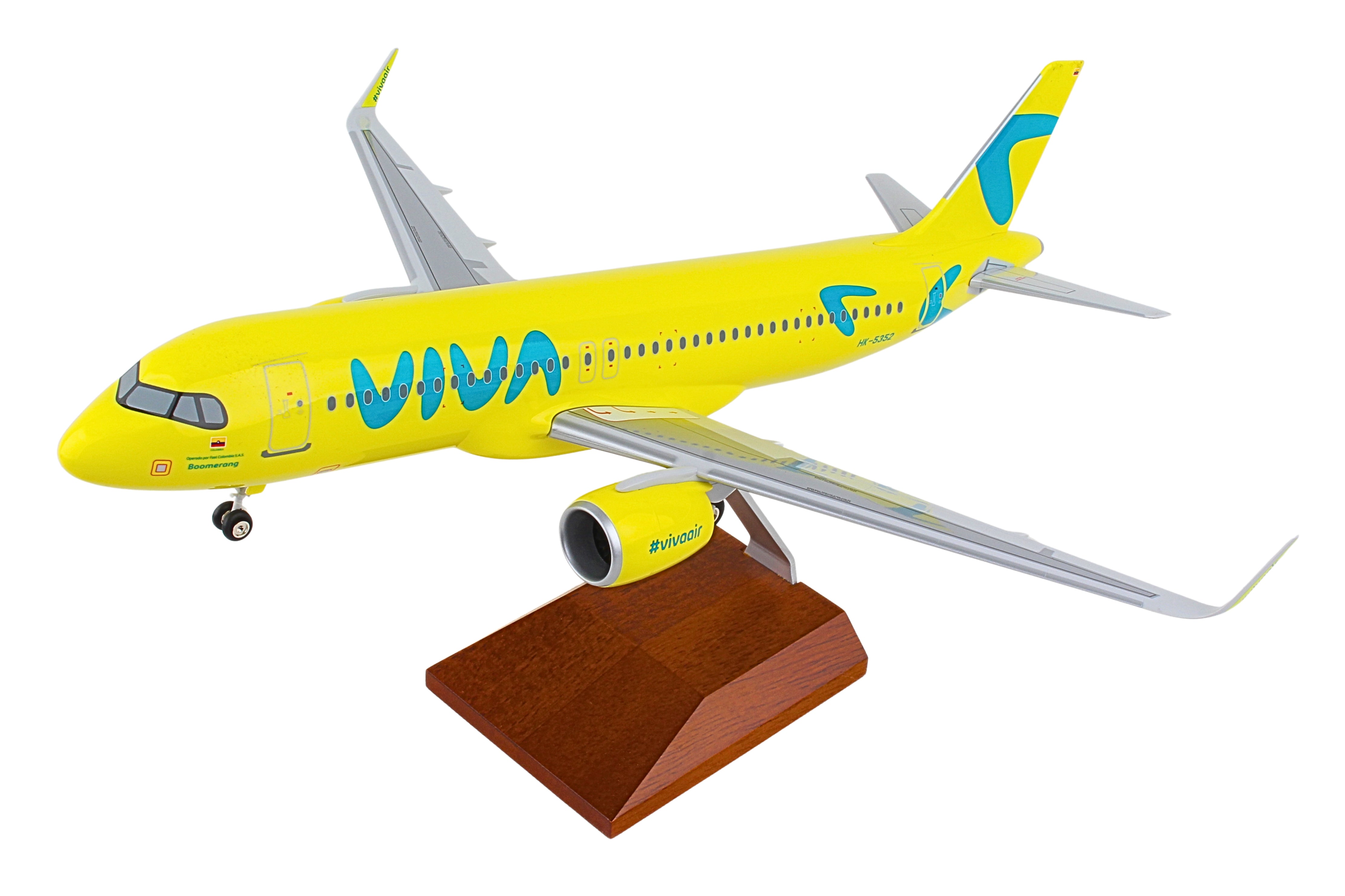 SKYMARKS VIVA A320NEO 1/100 YELLOW (**)