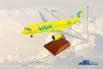 SKYMARKS VIVA A320NEO 1/100 YELLOW (**) The Airplane Shop.