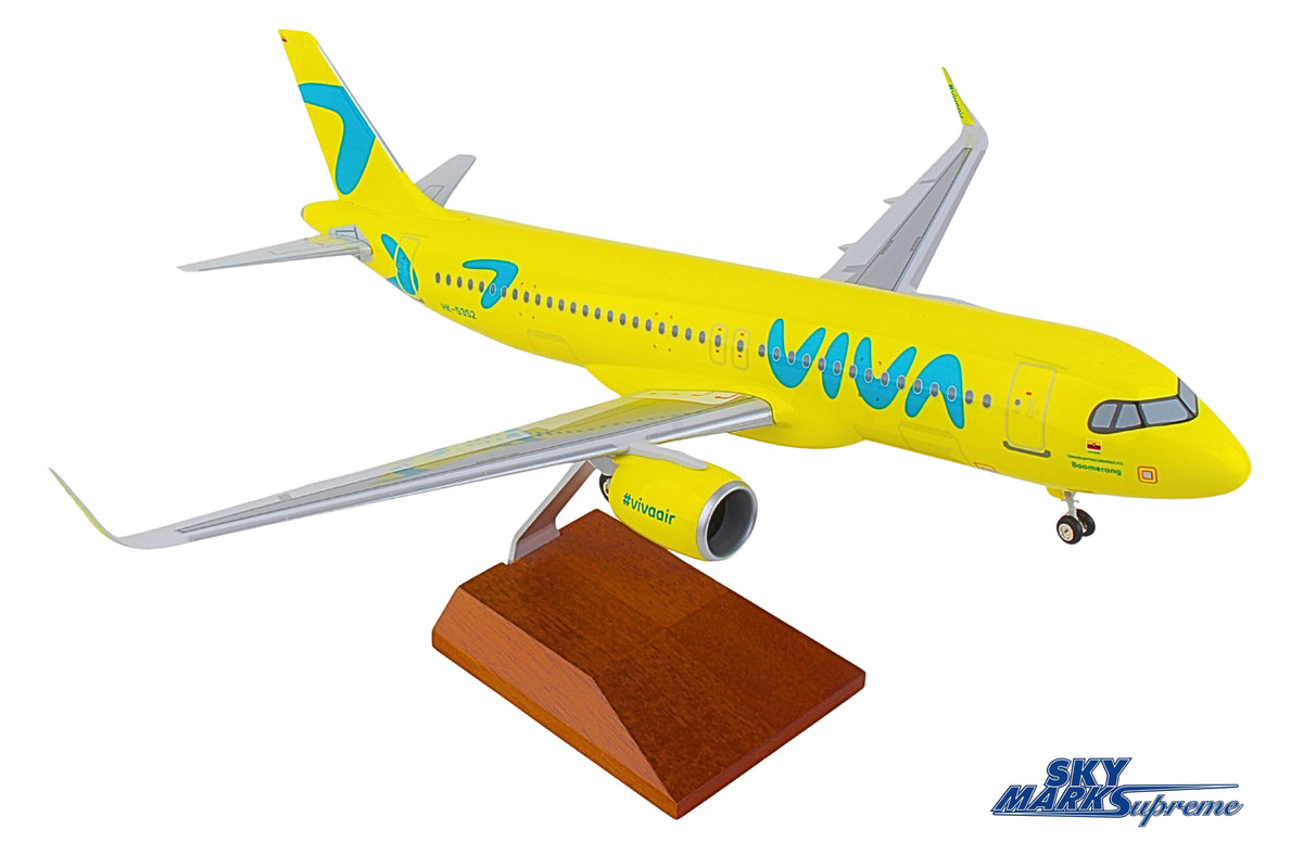 SKYMARKS VIVA A320NEO 1/100 YELLOW (**) The Airplane Shop.