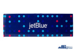 SKYMARKS JETBLUE A320 1/100 SPOTLIGHT W/WOOD STAND & GEAR The Airplane Shop.