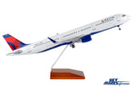 SKYMARKS DELTA A321 1/100 W/WOOD STAND & GEAR The Airplane Shop.