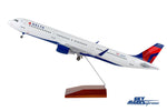 SKYMARKS DELTA A321 1/100 W/WOOD STAND & GEAR The Airplane Shop.