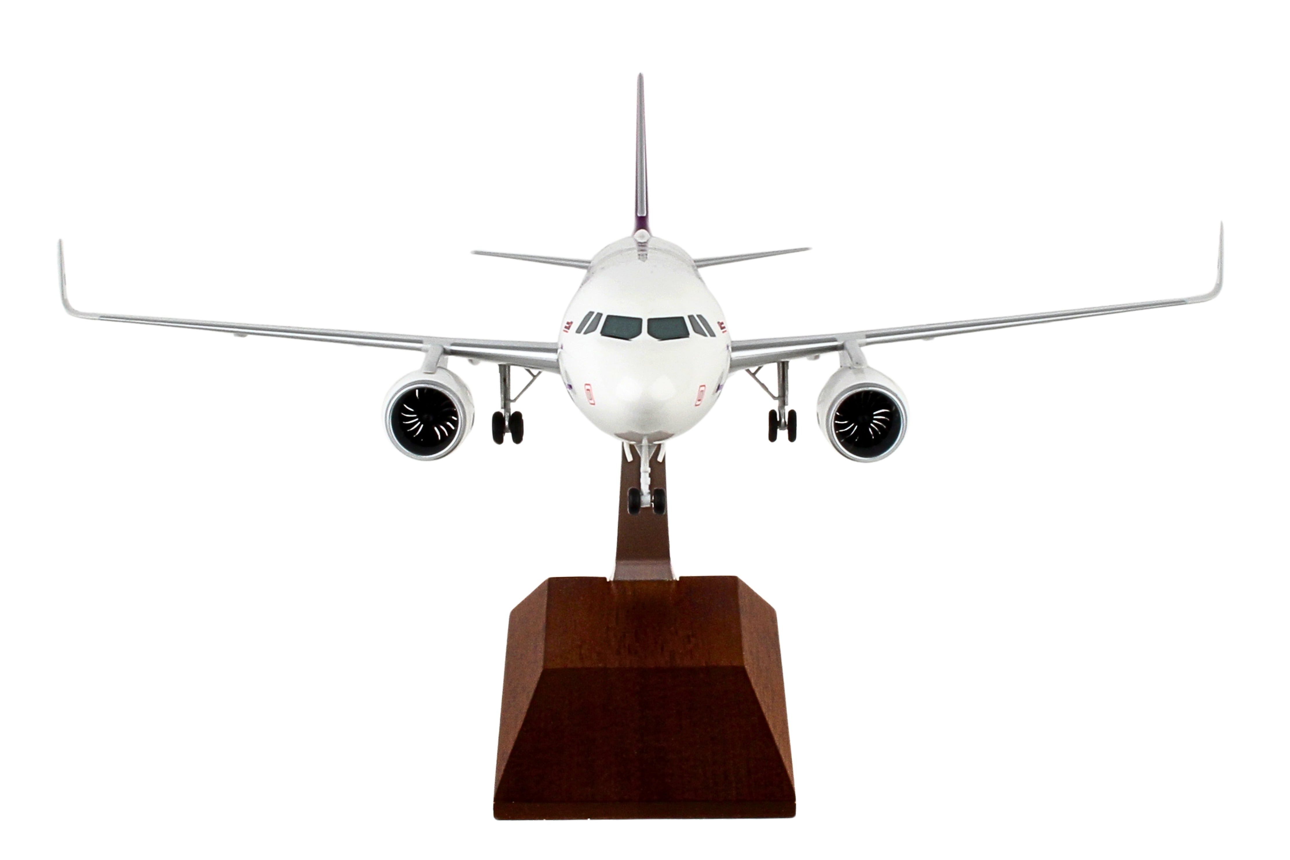 SKYMARKS HAWAIIAN A321NEO 1/100 W/WOOD STAND & GEAR