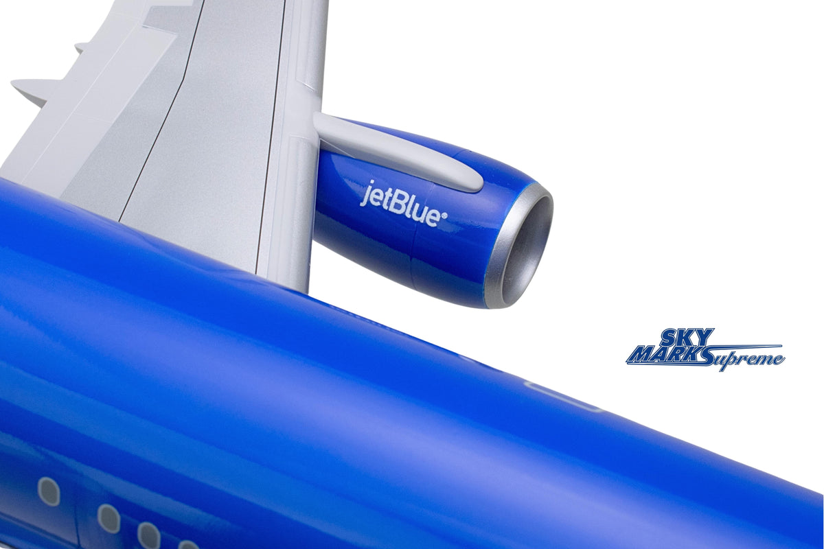 SKYMARKS JETBLUE A321 1/100 MINT W/WOOD STAND & GEAR The Airplane Shop.