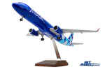 SKYMARKS JETBLUE A321 1/100 BALLOONS W/WOOD STAND & GEAR The Airplane Shop.