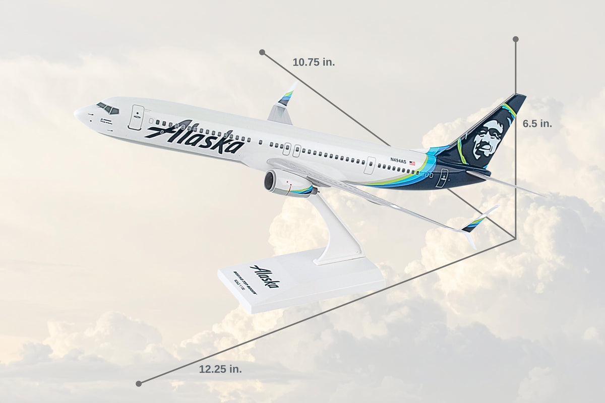 SKYMARKS ALASKA 737-900 1/130 The Airplane Shop.