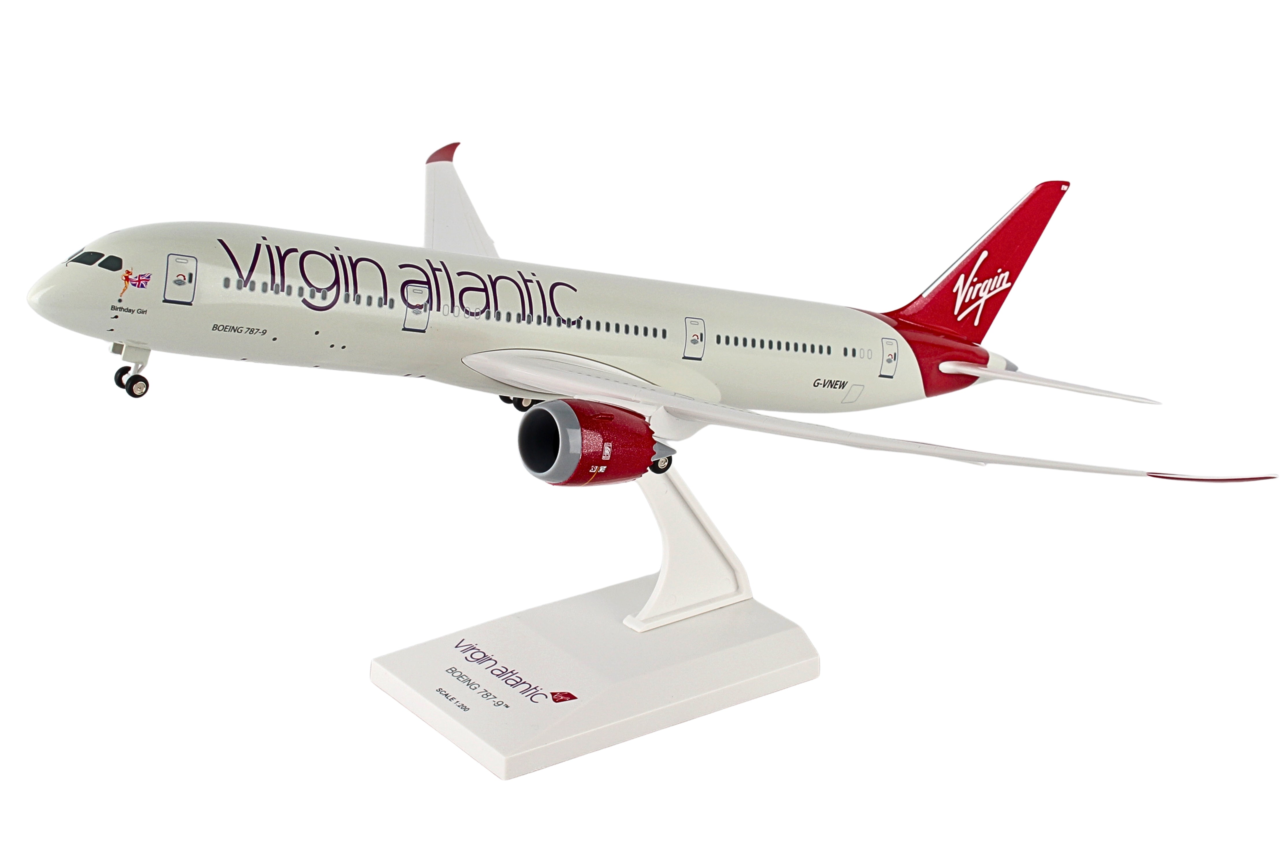 SKYMARKS VIRGIN 787-9 1/200 W/GEAR