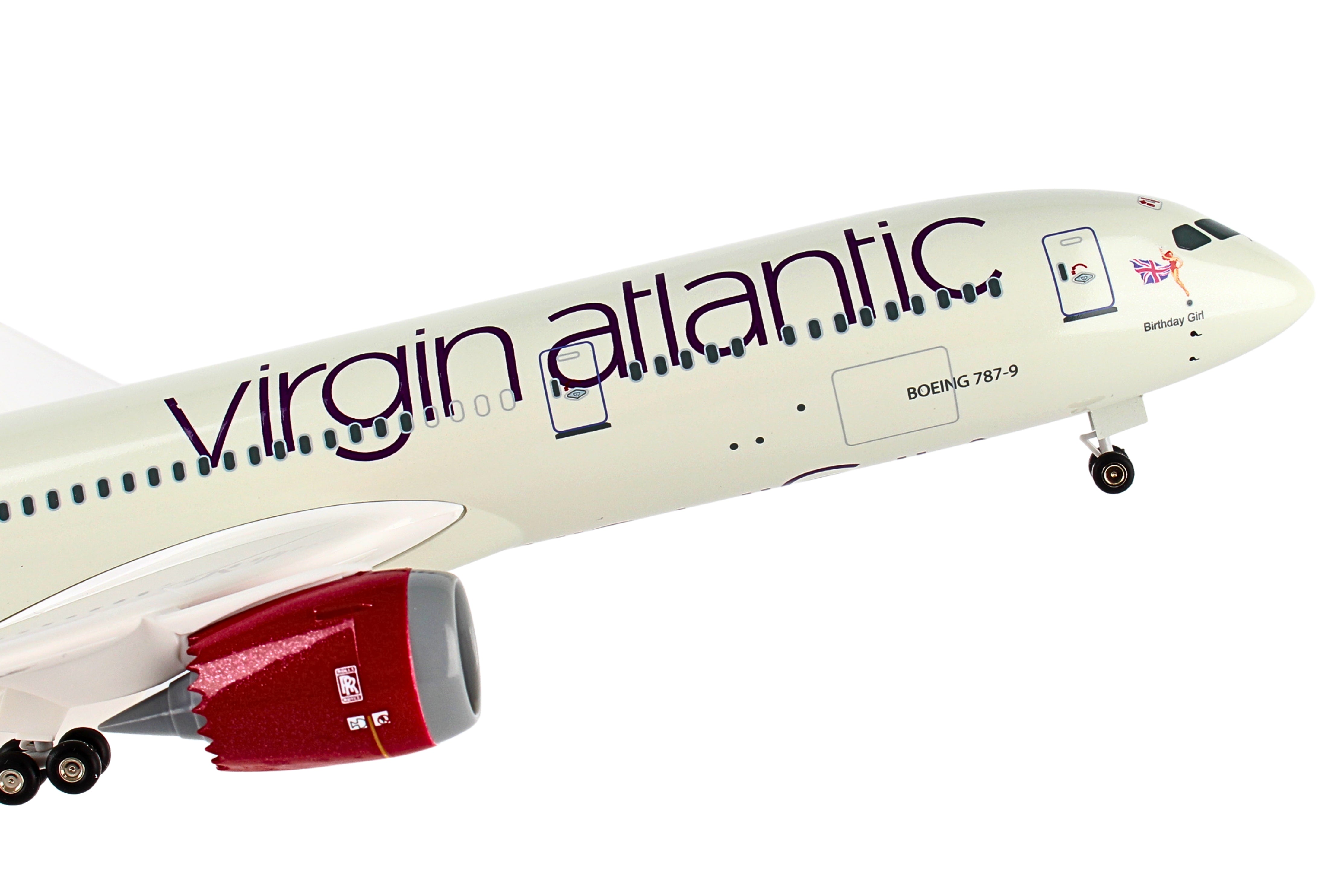 SKYMARKS VIRGIN 787-9 1/200 W/GEAR