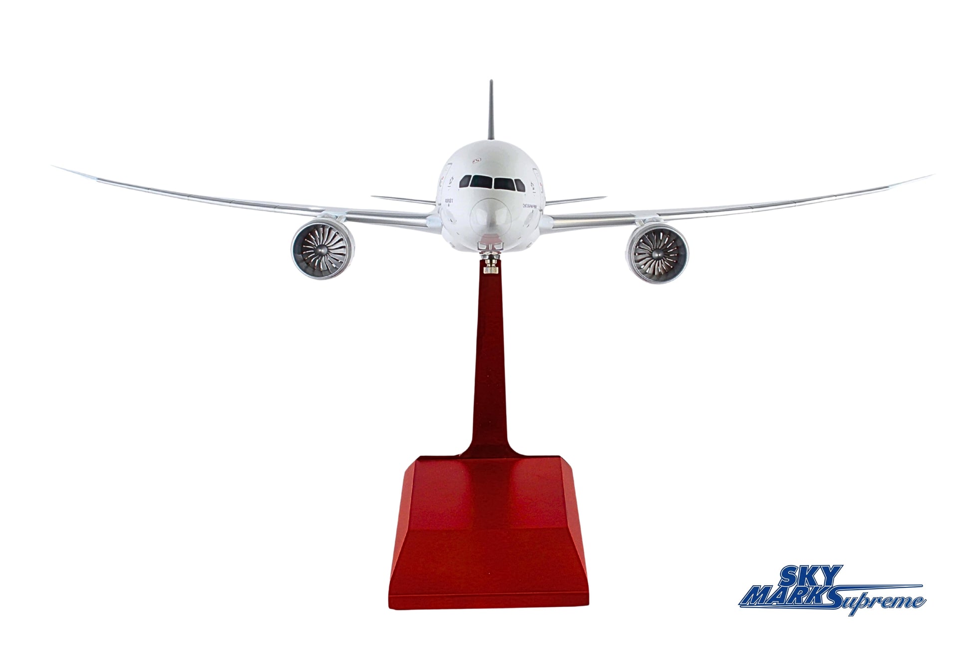 SKYMARKS THAI 787-8 1/100 W/WOOD STAND & GEAR (**) The Airplane Shop.