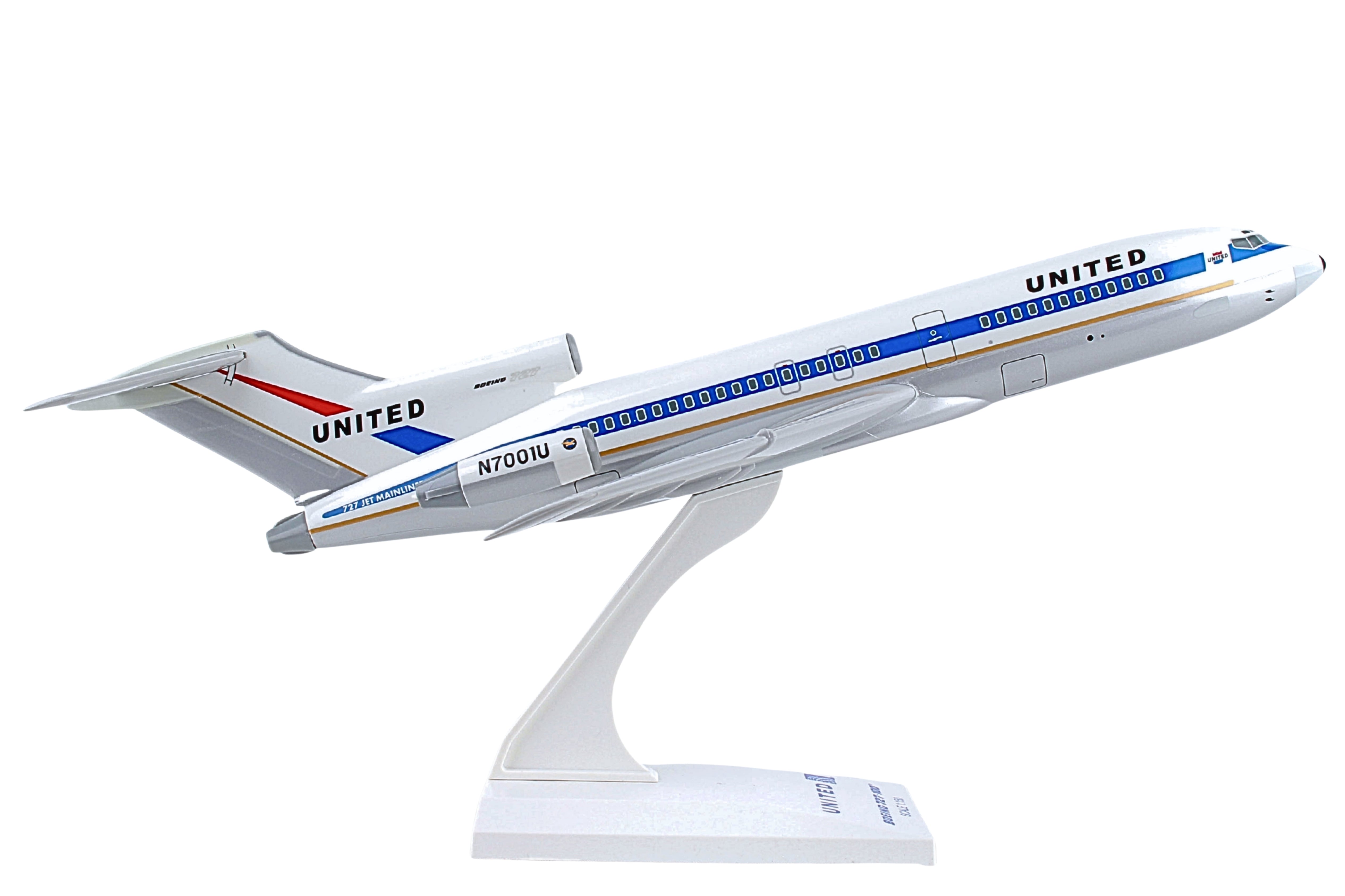 SKYMARKS UNITED 727-100 1/150 MUSEUM OF FLIGHT The Airplane Shop.