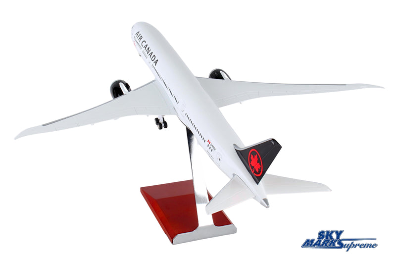 SKYMARKS AIR CANADA 787-9 1/100 W/WOOD STAND & GEAR The Airplane Shop.