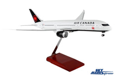 SKYMARKS AIR CANADA 787-9 1/100 W/WOOD STAND & GEAR The Airplane Shop.