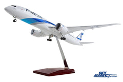 SKYMARKS EL AL 787-9 1/100 W/WOOD STAND & GEAR The Airplane Shop.