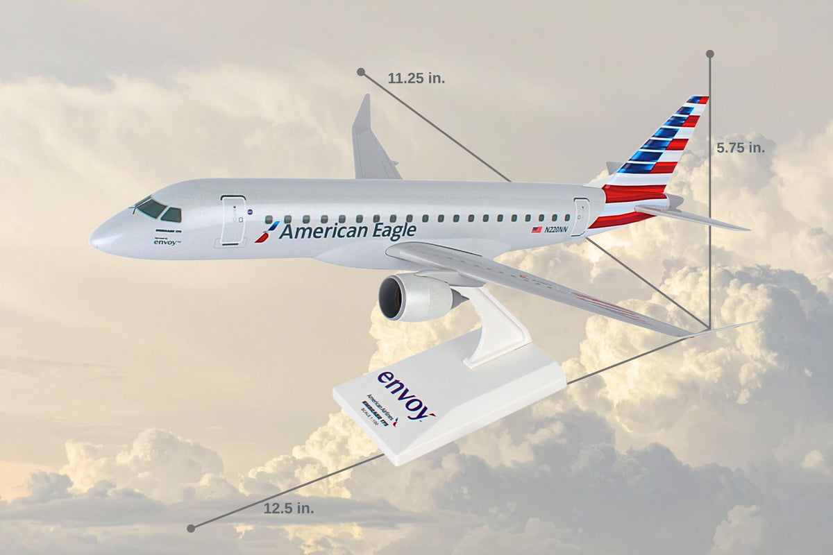 SKYMARKS AMERICAN E175 1/100 ENVOY The Airplane Shop.