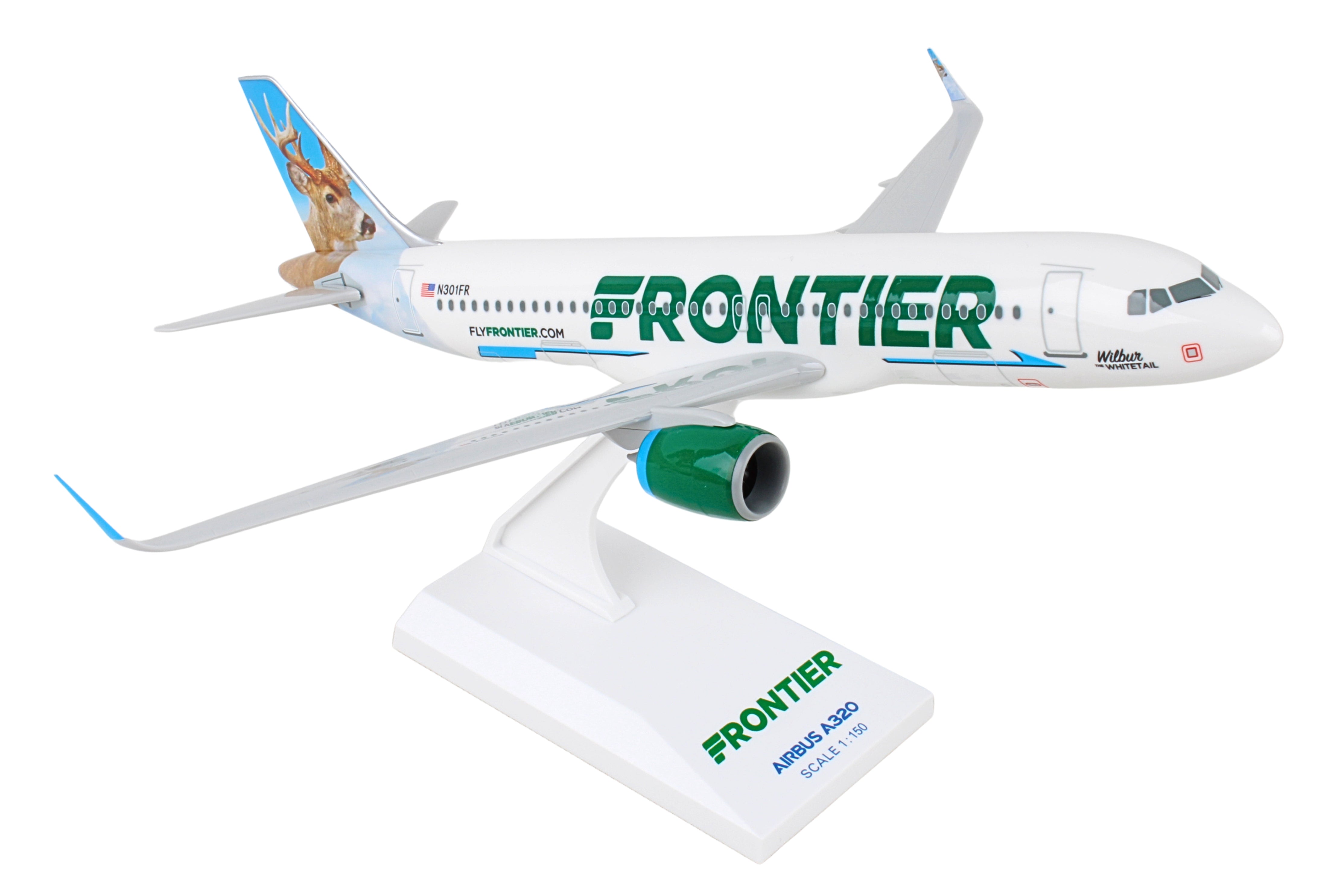 SKYMARKS FRONTIER A320NEO 1/150 WILBUR WHITETAIL