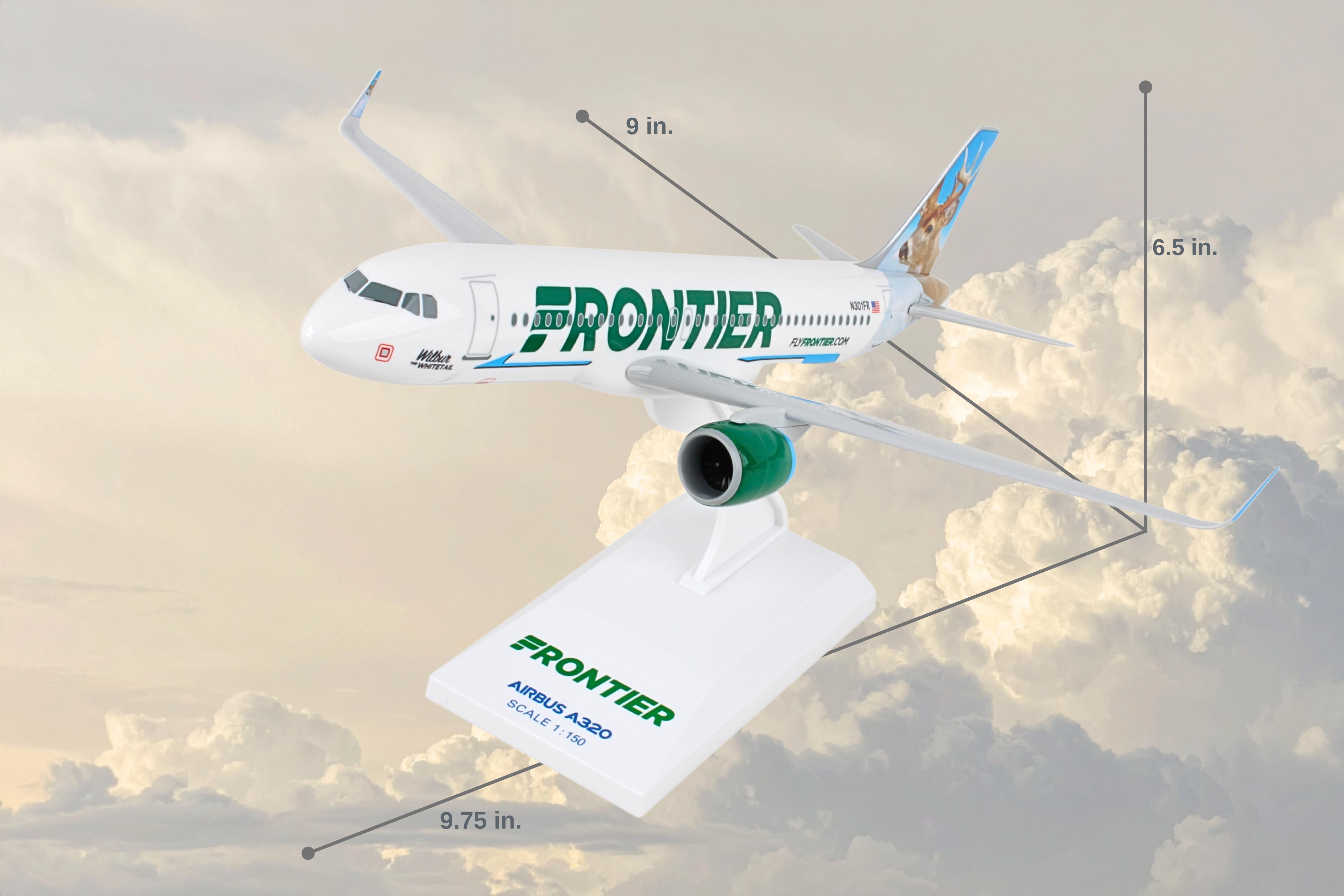 SKYMARKS FRONTIER A320NEO 1/150 WILBUR WHITETAIL