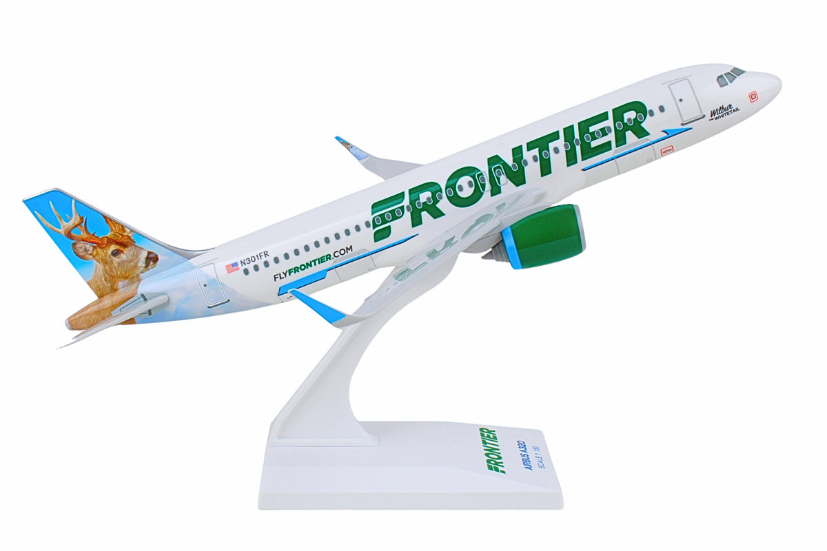 SKYMARKS FRONTIER A320NEO 1/150 WILBUR WHITETAIL The Airplane Shop.