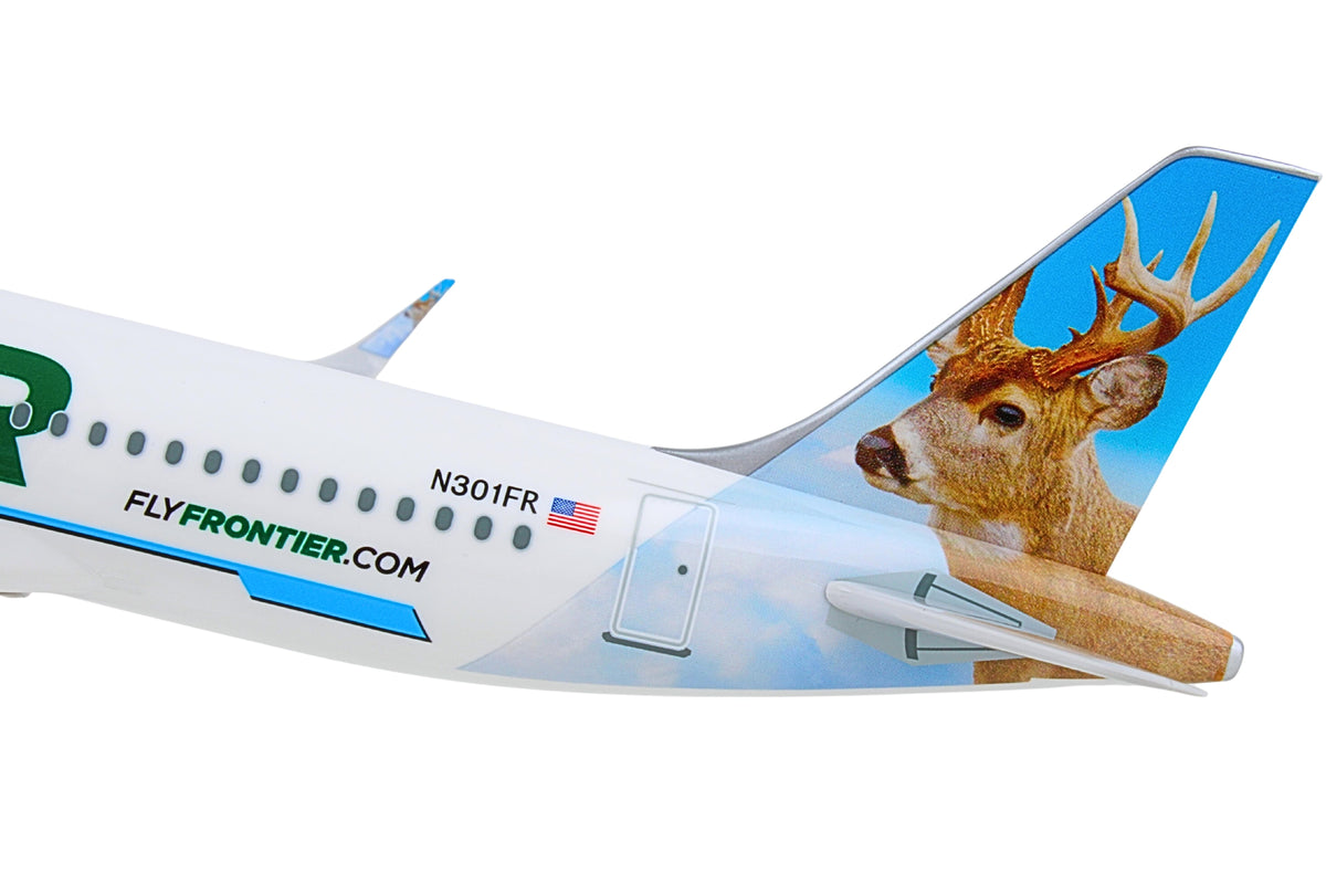 SKYMARKS FRONTIER A320NEO 1/150 WILBUR WHITETAIL The Airplane Shop.
