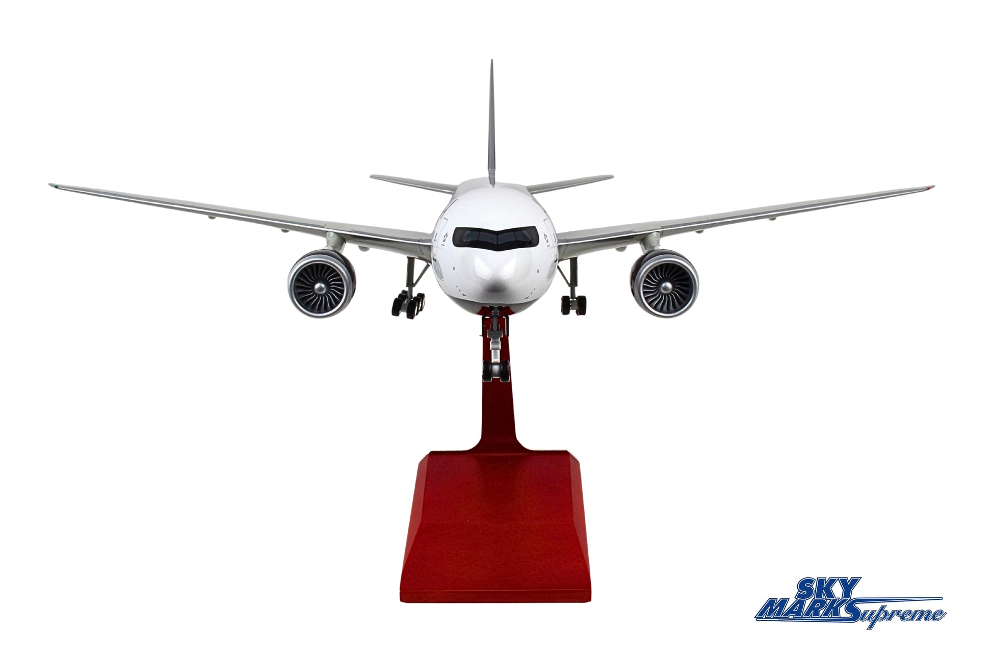 SKYMARKS AIR CANADA 777-300 1/100 W/WOOD STAND & GEAR (**) The Airplane Shop.