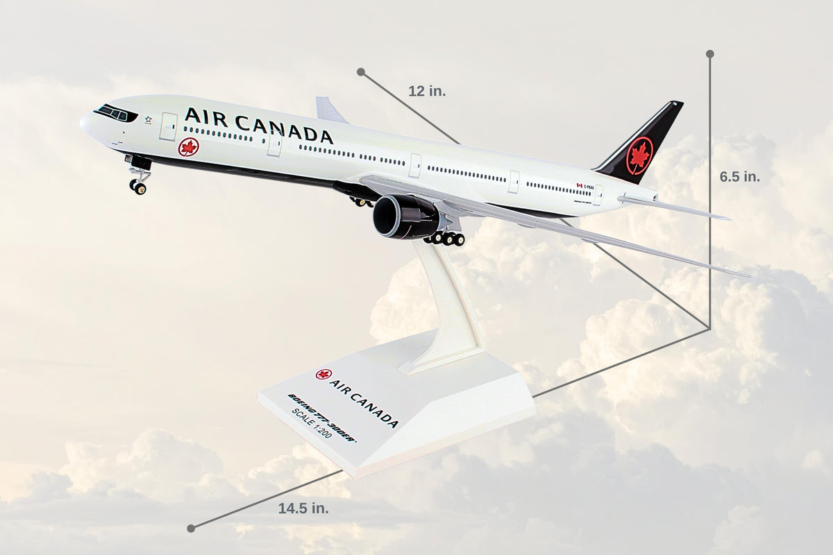 SKYMARKS AIR CANADA 777-300 1/200 W/GEAR The Airplane Shop.