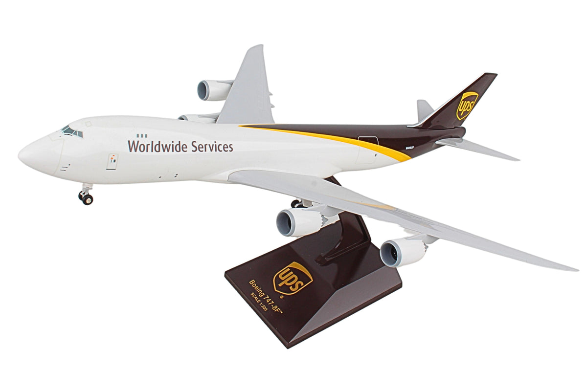 SKYMARKS UPS 747-8F 1/200 W/GEAR The Airplane Shop.