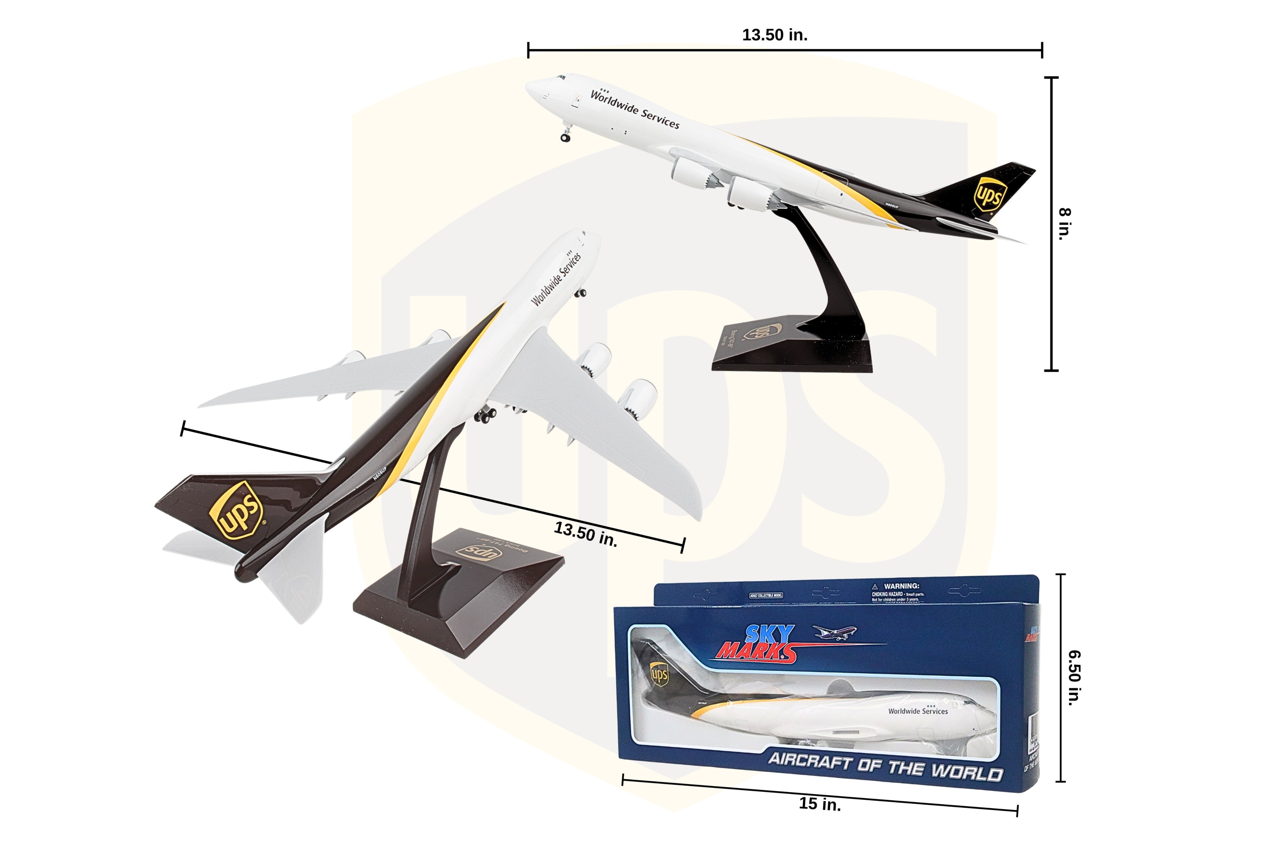 SKYMARKS UPS 747-8F 1/200 W/GEAR