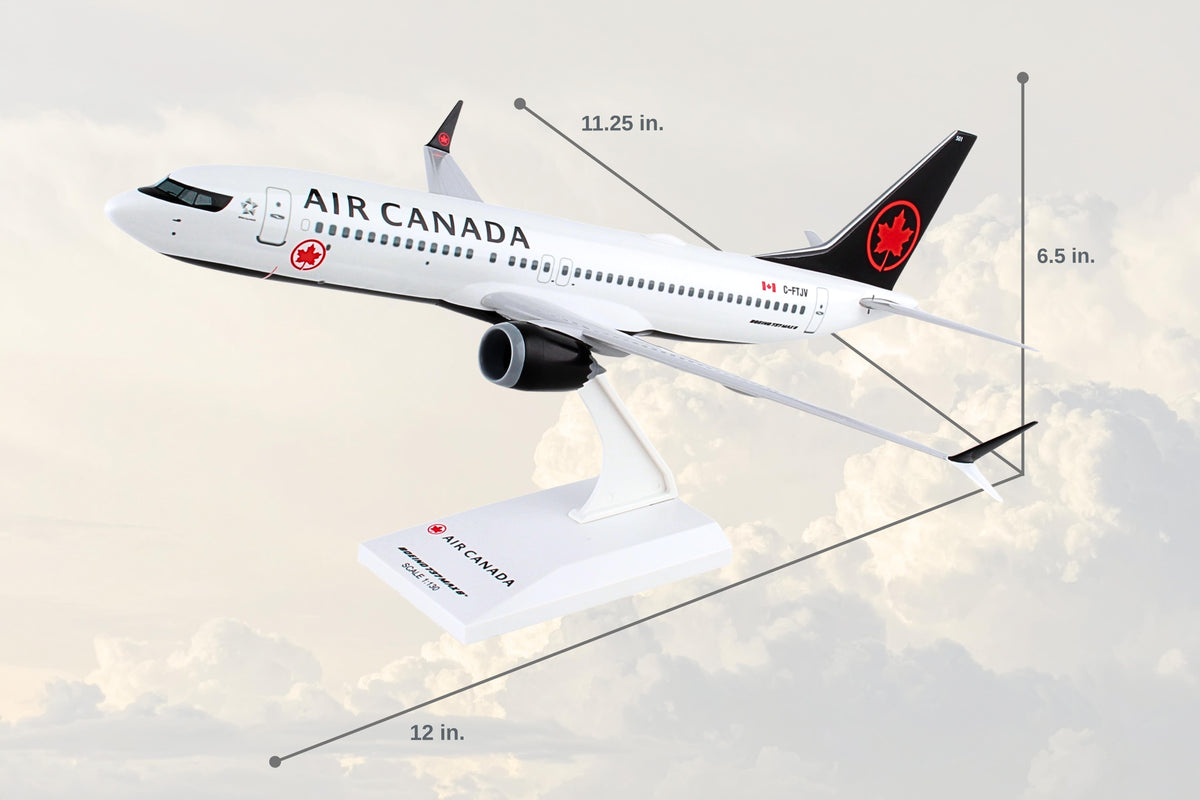 SKYMARKS AIR CANADA 737MAX8 1/130 The Airplane Shop.