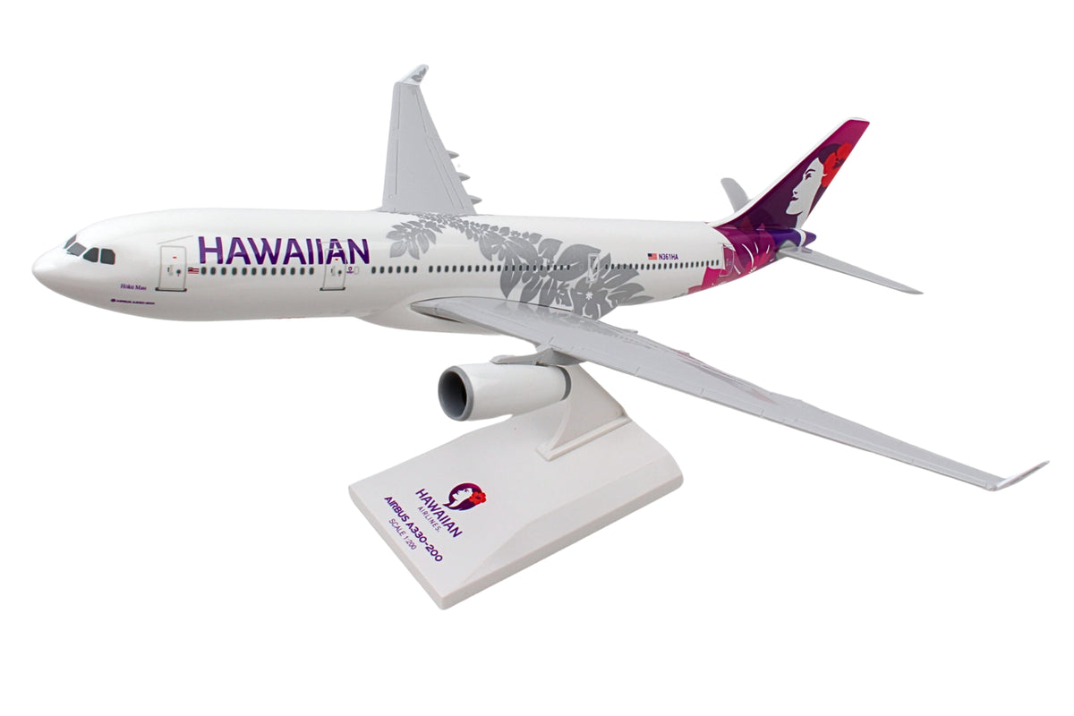 SKYMARKS HAWAIIAN A330-200 1/200 NEW LIVERY The Airplane Shop.