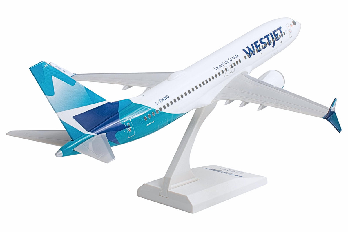 SKYMARKS WESTJET 737MAX8 1/130 NEW LIVERY The Airplane Shop.
