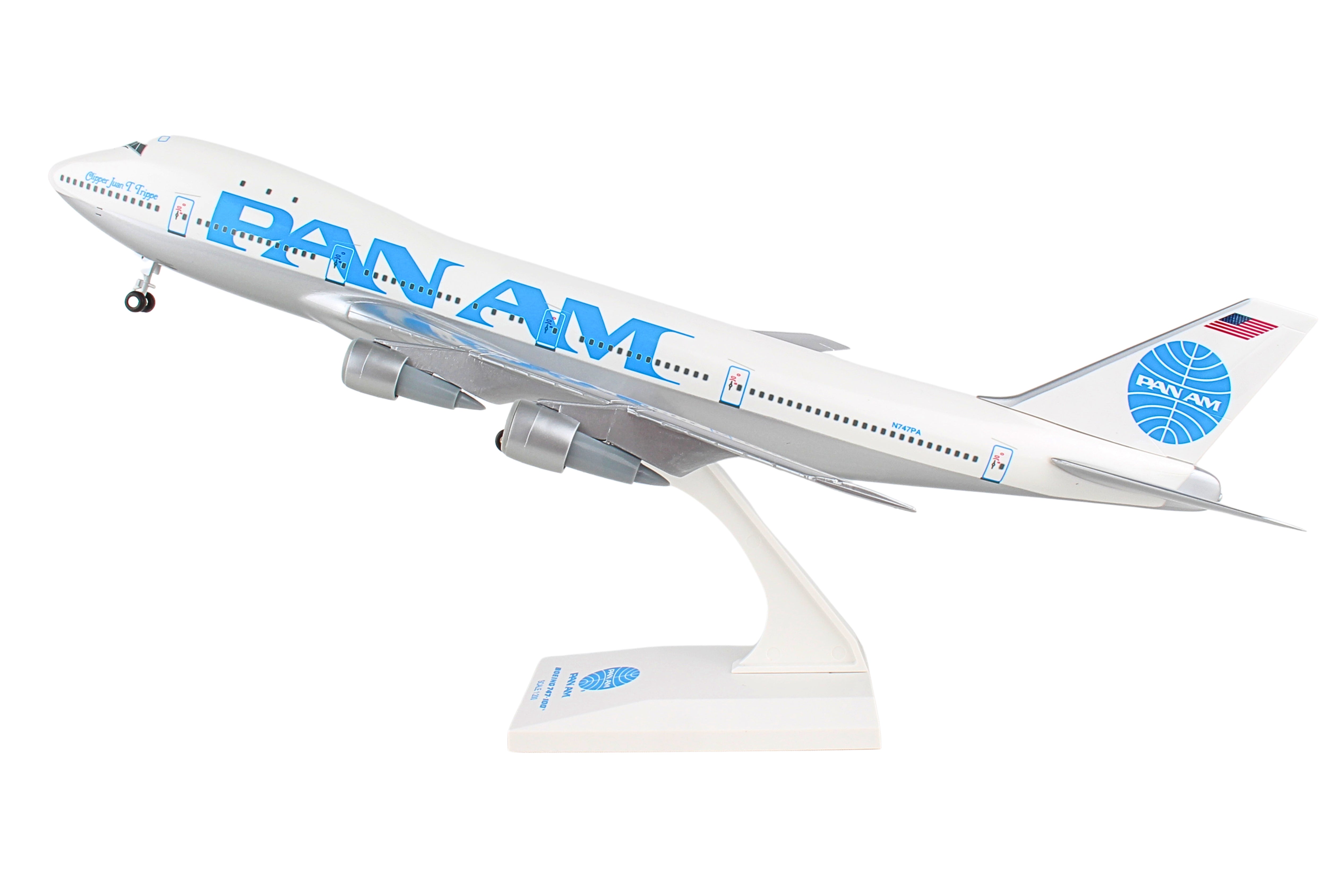 SKYMARKS PAN AM 747-100 1/200 W/GEAR JUAN TRIPPE