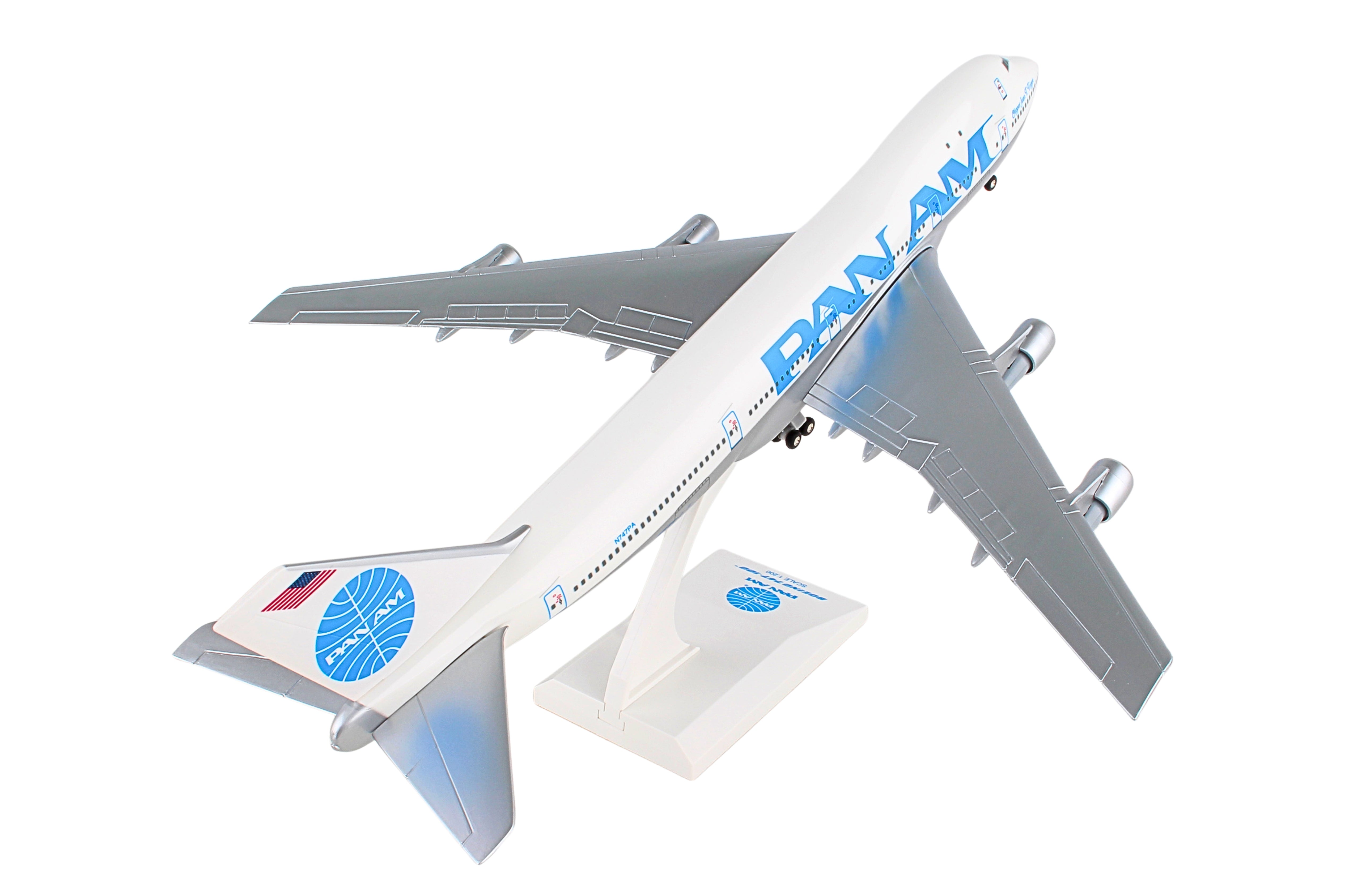 SKYMARKS PAN AM 747-100 1/200 W/GEAR JUAN TRIPPE