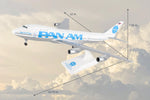 SKYMARKS PAN AM 747-100 1/200 W/GEAR JUAN TRIPPE The Airplane Shop.
