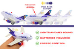 AVELO PULLBACK W/LIGHT & SOUND The Airplane Shop.