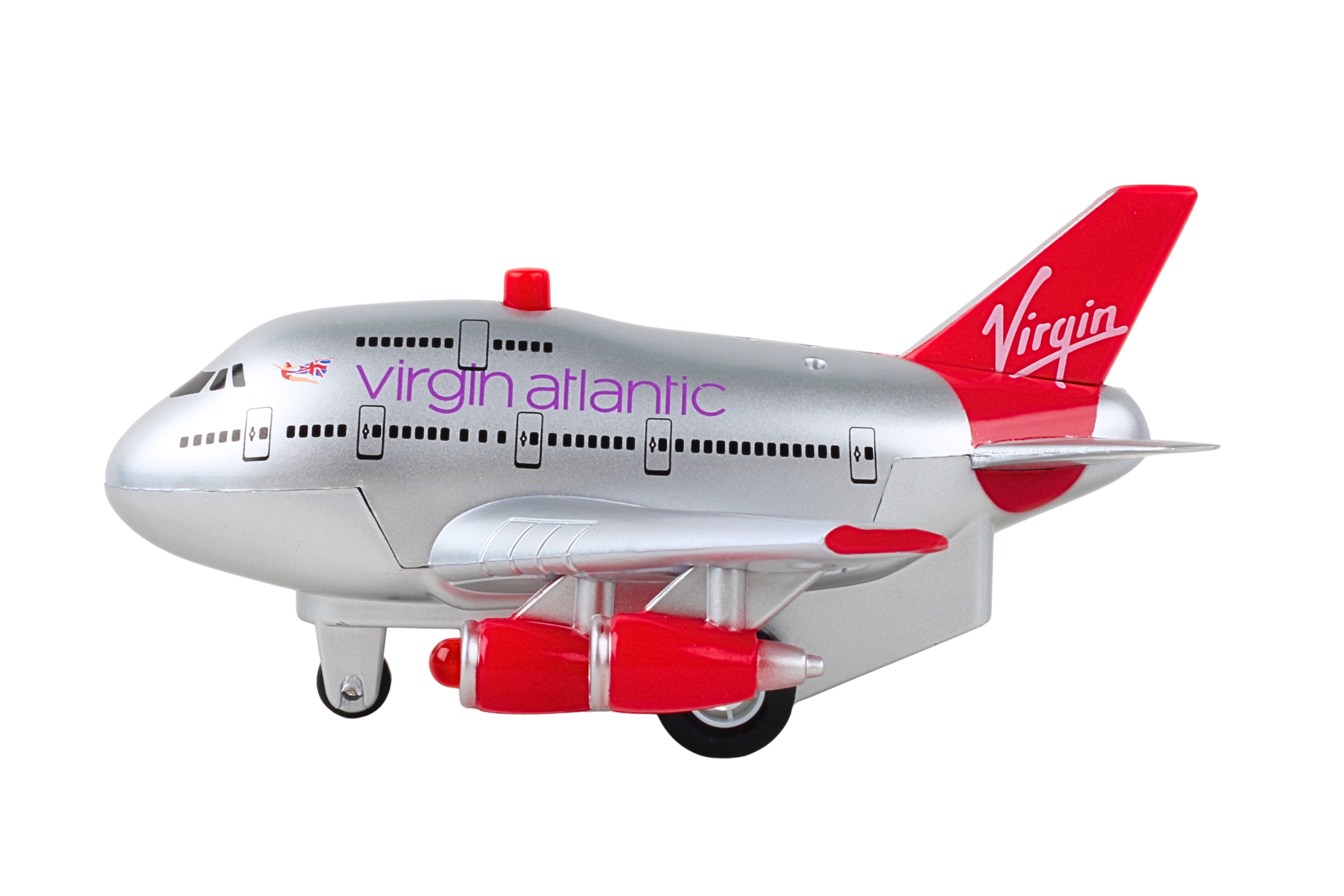 VIRGIN ATLANTIC PULLBACK W/LIGHT & SOUND (**)
