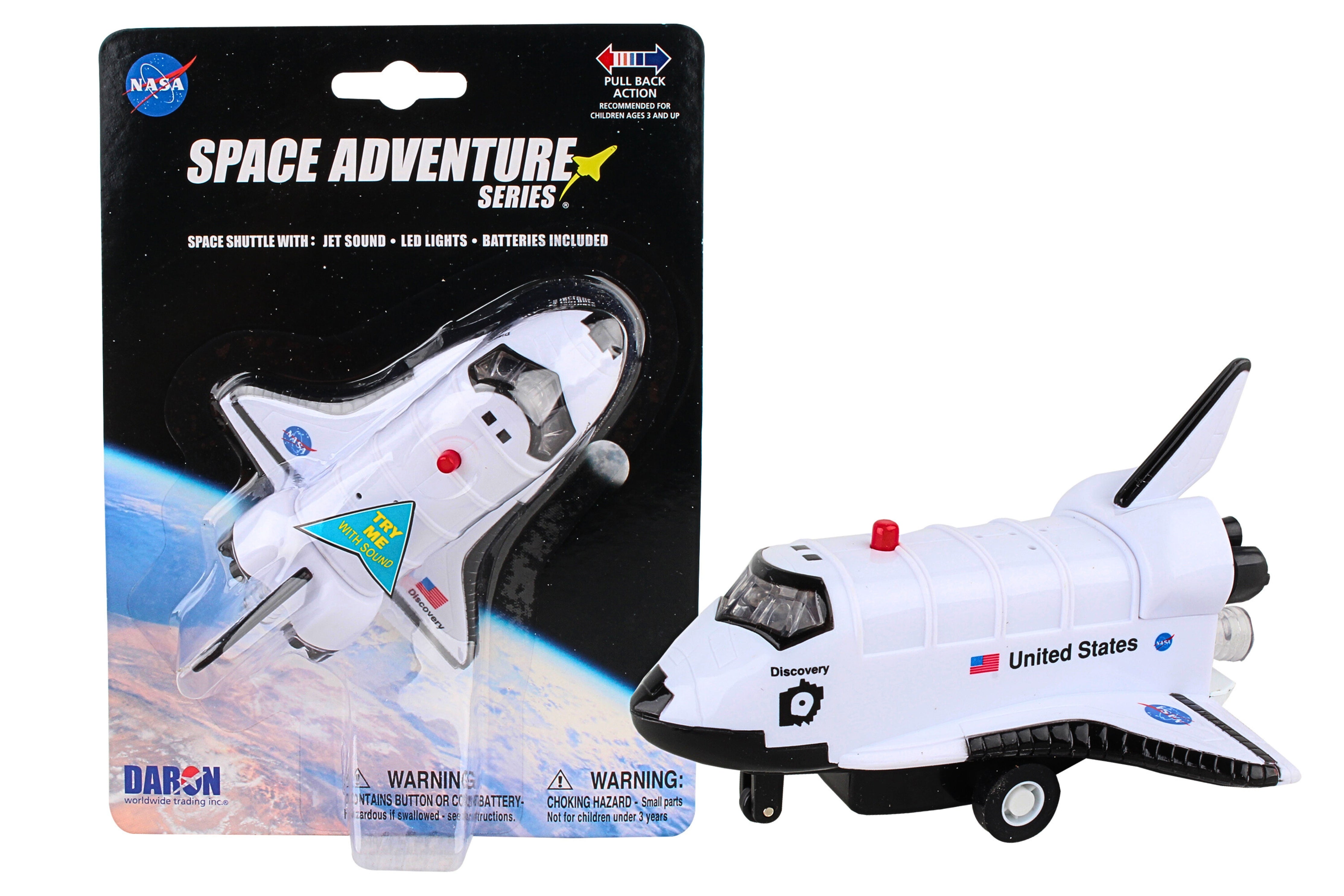 SPACE SHUTTLE PULLBACK DISCOVERY (**)