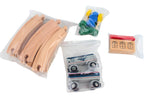 AMTRAK WOODEN RAILWAY - 20 PC. SET The Airplane Shop.