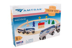 AMTRAK WOODEN RAILWAY - 20 PC. SET The Airplane Shop.