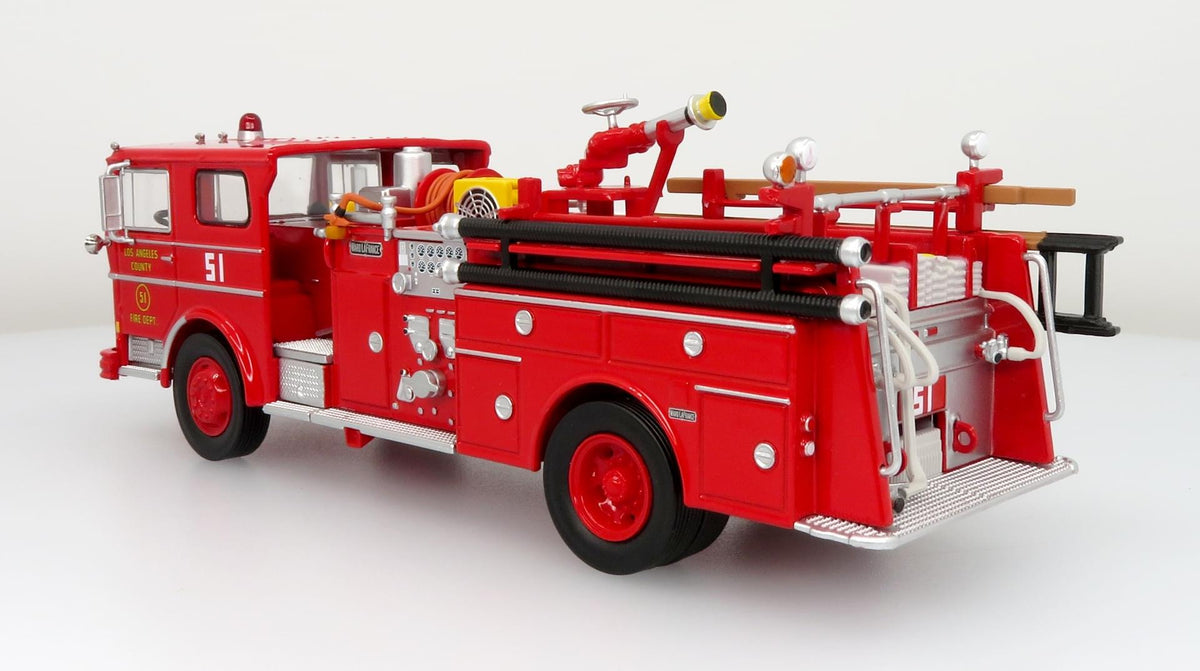 LA COUNTY ENGINE 51 WARD LAFRANCE AMBASSADOR FIRE 1/50 (**) The Airplane Shop.