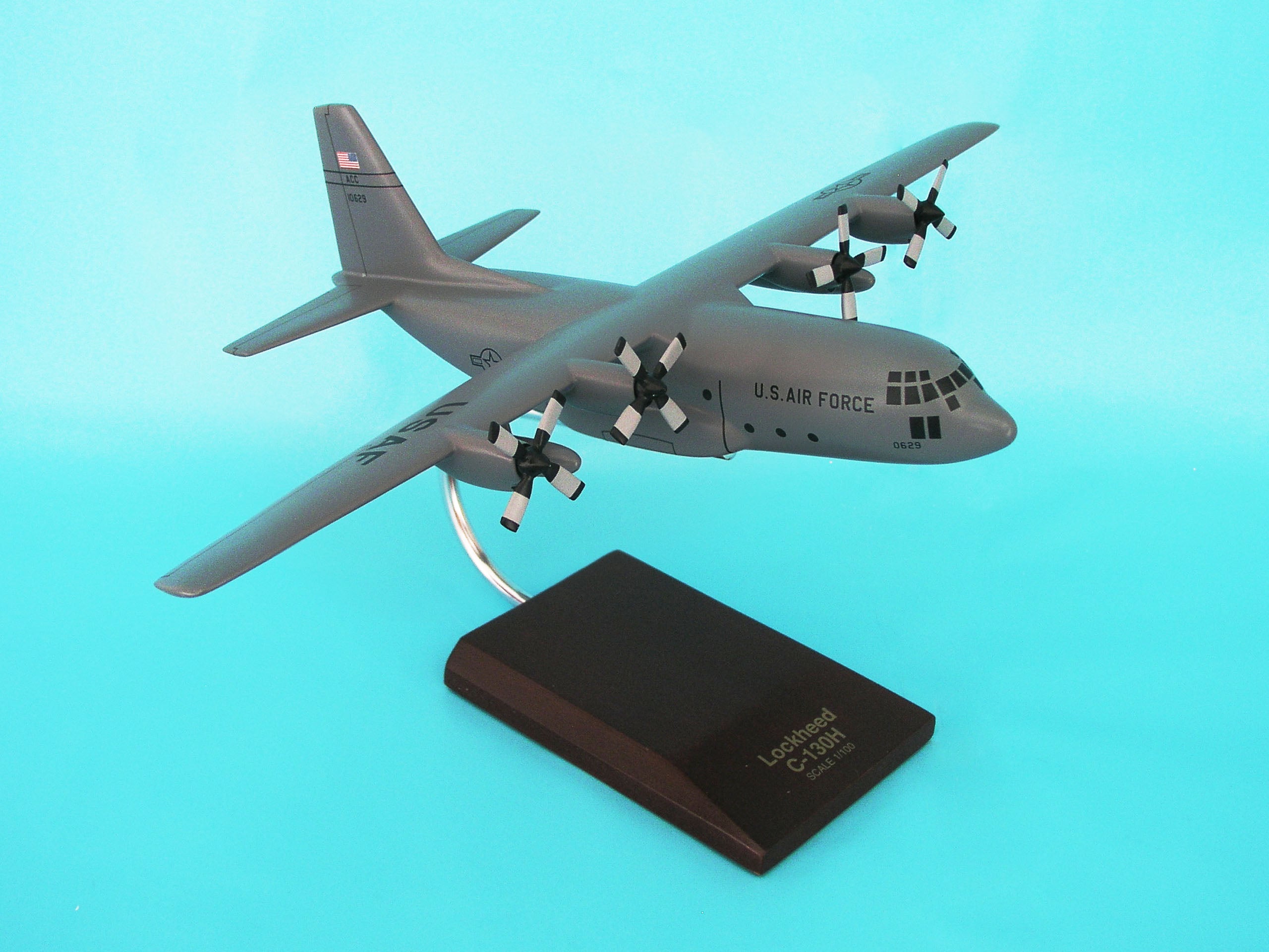 EXEC SER C-130H HERCULES GREY 1/100 (AC130GT)