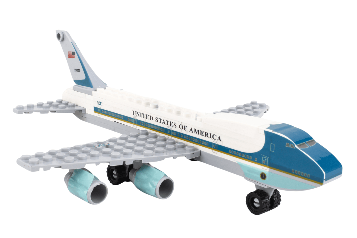 AIR FORCE ONE CONSTRUCTION TOY The Airplane Shop.