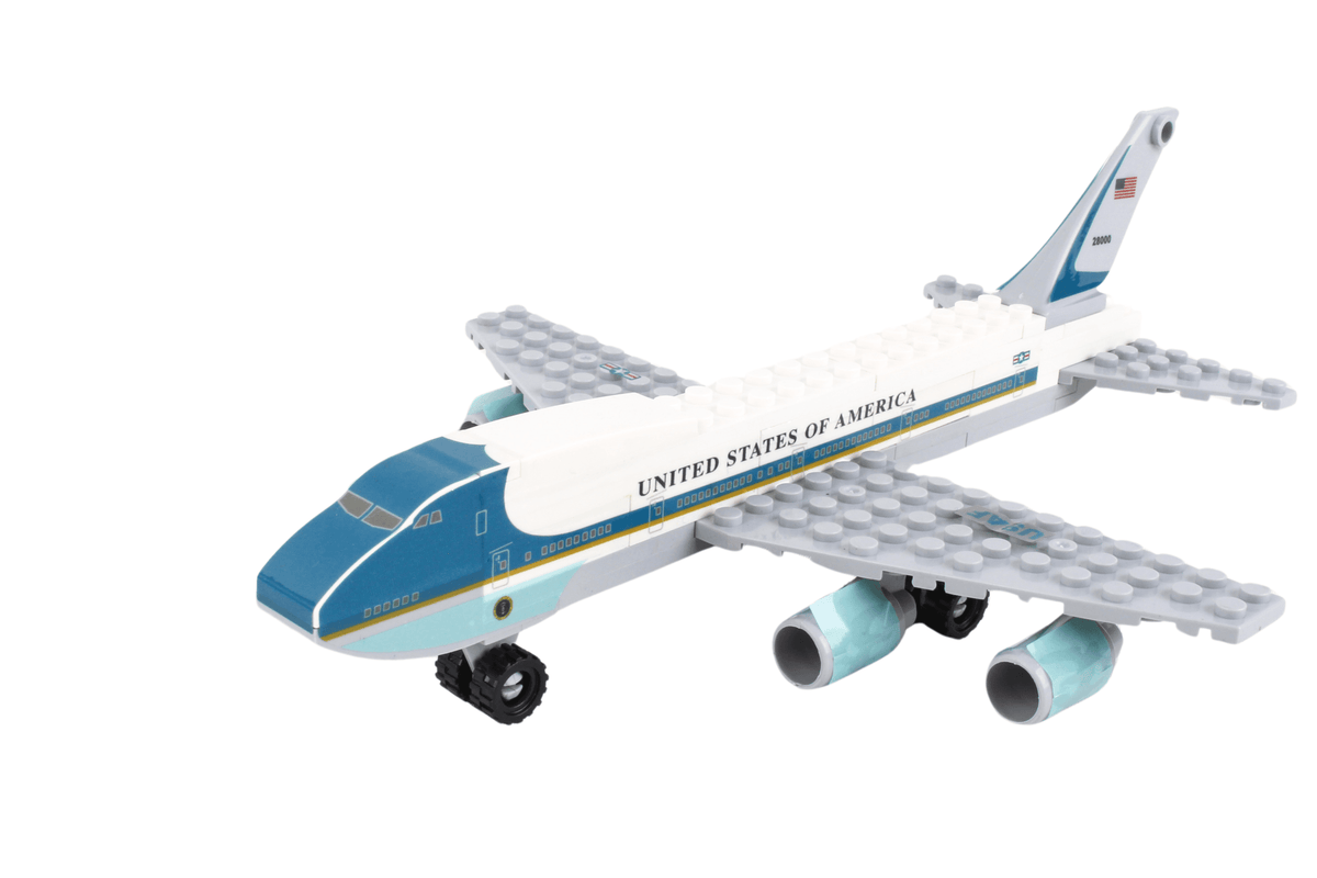 AIR FORCE ONE CONSTRUCTION TOY The Airplane Shop.