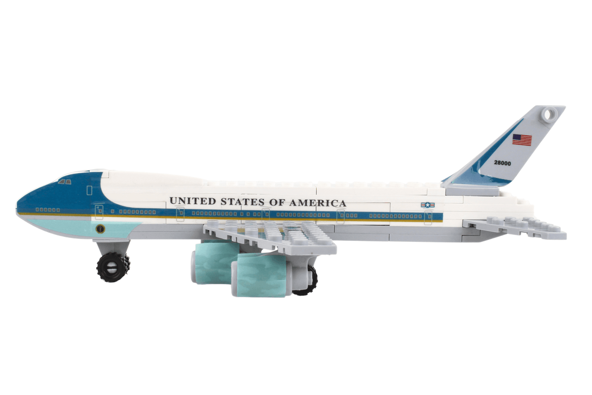 AIR FORCE ONE CONSTRUCTION TOY The Airplane Shop.