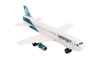 WESTJET CONSTRUCTION TOY NEW LIVERY The Airplane Shop.