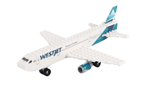 WESTJET CONSTRUCTION TOY NEW LIVERY The Airplane Shop.