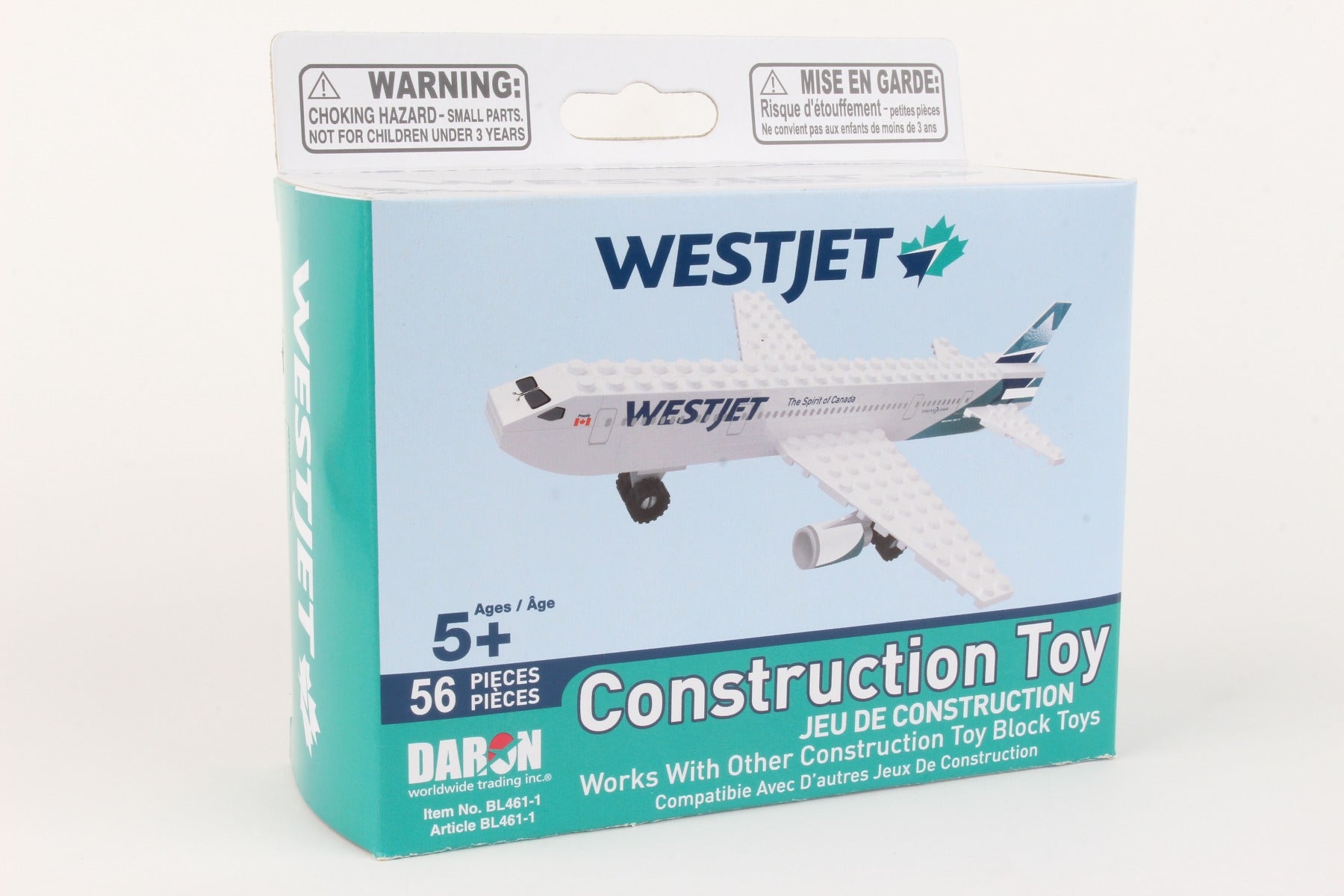 WESTJET CONSTRUCTION TOY NEW LIVERY