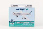 WESTJET CONSTRUCTION TOY NEW LIVERY The Airplane Shop.