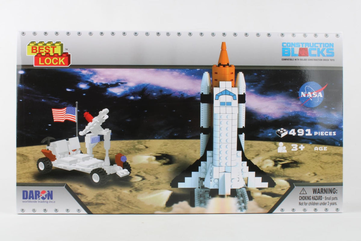 SPACE SHUTTLE CONSTRUCTION TOY (**) The Airplane Shop.