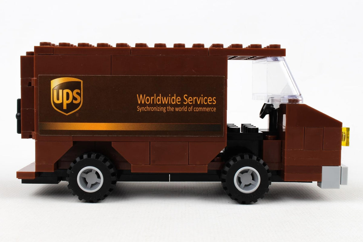 UPS 111 PIECE PACKAGE CAR CONSTRUCTION TOY (**) The Airplane Shop.