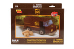 UPS 111 PIECE PACKAGE CAR CONSTRUCTION TOY (**) The Airplane Shop.