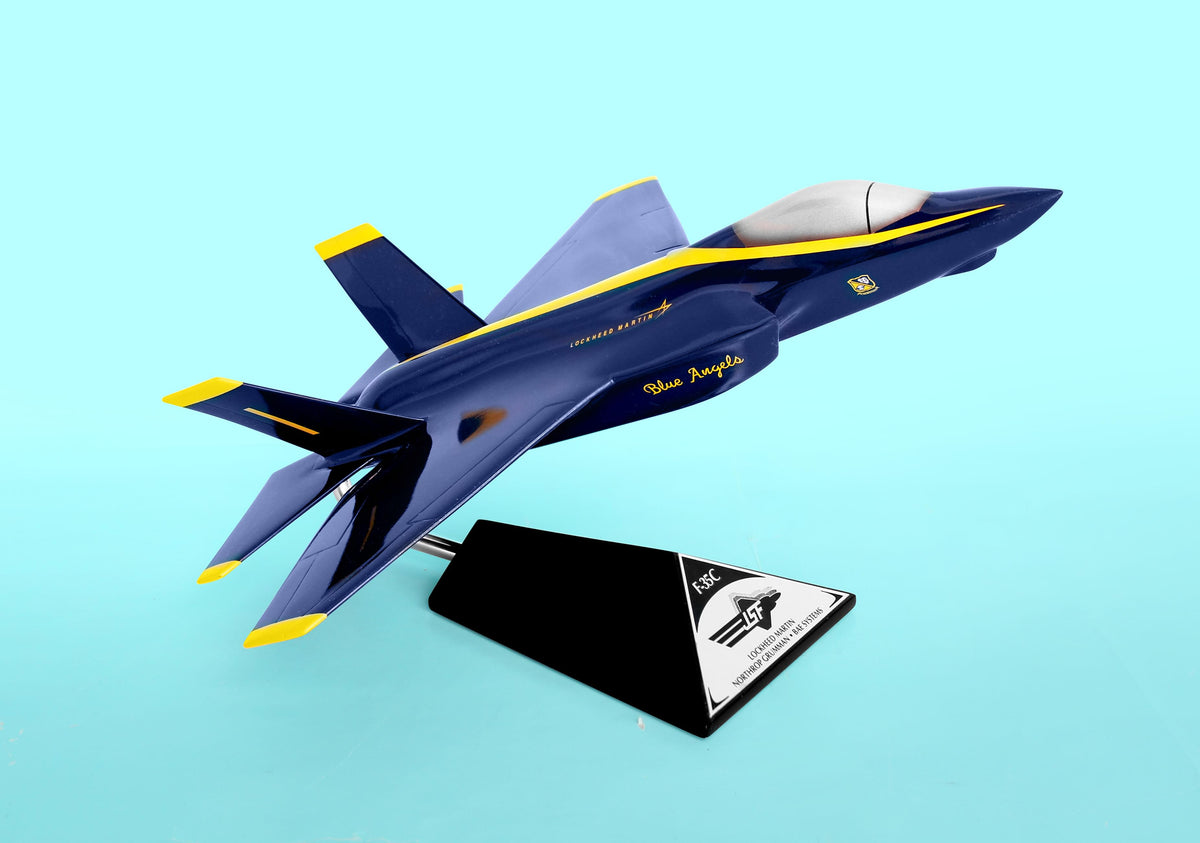EXEC SER F-35C BLUE ANGELS 1/40 (CF035BATR) (**) The Airplane Shop.